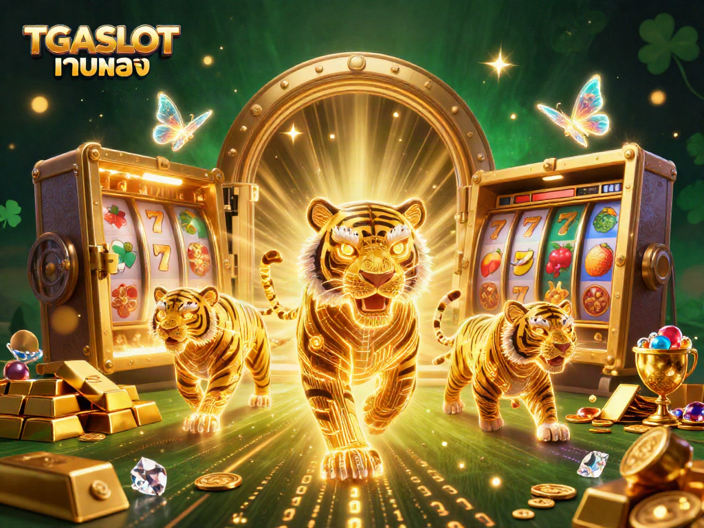 เล่นเกมส์ที่ TGASLOT เว็บตรง พร้อมโทนสีสันสดใสและการออกแบบที่ดึงดูดมิติ